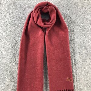 Burberry Rich Red Men's Scarf